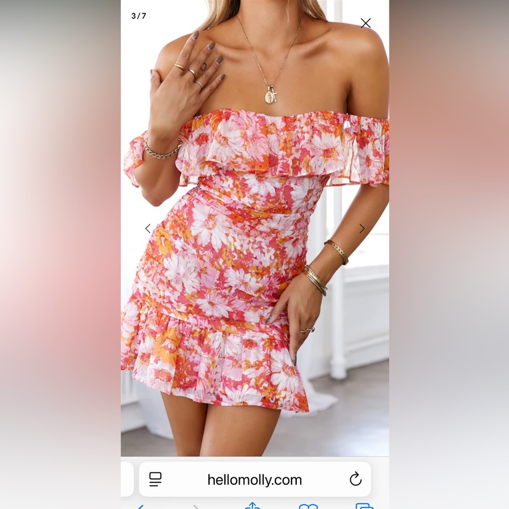 HELLO MOLLY EXCLUSIVE
HELLO MOLLY FLOWERS ON MY MIND DRESS PINK